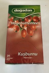 Dogadan Rosehip Fruit (Kusburnu)Tea 20 Tea Bags New