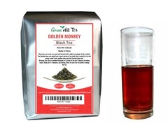Organic Golden Monkey Fujian black tea premium loose leaf tea 1 LB Bag