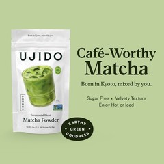 Ujido The Path of Zen Japanese Matcha Green Tea Powder Ceremonial Blend (2 oz)