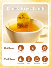 LOOMICA Honey Turmeric Ginger Green Tea, Naturally Caffeinated, Smooth Green Tea