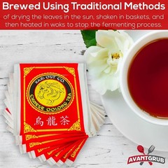 Restaurant-Grade Oolong Tea Bags 300 Ct. – Caffeinated Blend