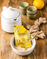 Pack of 2- Original Ginger Tea Instant Ginger Honey Crystals, 30 Sachets