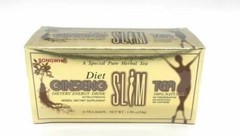 2 Boxes Diet Ginseng Slim Tea 18 Tea Bags Dieter Energy Drink Extra Strength