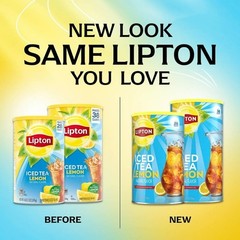 Lipton Reduced Sugar Southern Sweet Iced Tea Mix, 28 Quarts Fast Shipping.