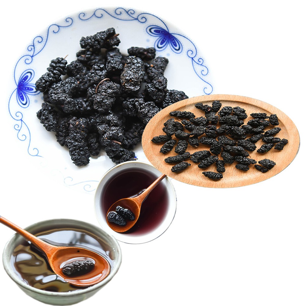 Black Mulberry Tea Enriching Blood Health Care Natural Dried Mulberry Fruit Tea