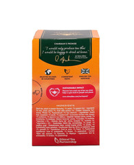 Ahmad Tea Peach Passion Fruit Black Tea Bags 20 Count Awards Winning Flavor