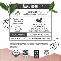 Numi Organic Chinese Breakfast Tea, 100 Tea Bags, Full Bodied Y Grocery