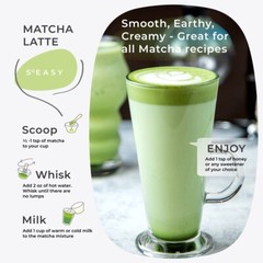 Premium Culinary Grade Organic Japanese Matcha Green Tea Powder, 1.1 lbs