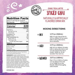 Spiced Chai Tea Latte Beverage Mix, 3.5 Pound (Pack of 1)