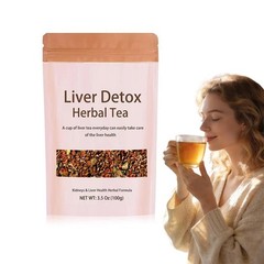 Liver Detox Herbal Tea – Natural Cleanse & Detox Support with Milk Thistle
