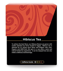 Buddha Teas Organic Hibiscus Tea 18 Bags Kosher Caffeine Free
