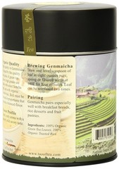 Loose Leaf Genmaicha Green Tea with Toasted Brown Rice Aroma – 3.5 Ounce Tin
