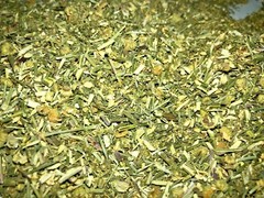 Herb Feverfew (Certified Organic) leaves herbal flowers – grown in Usa