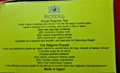 Royal Regime Weight Loss Diet Slimming TEA ((50)) Bags EXP 10/2025 FROM USA🇺🇸
