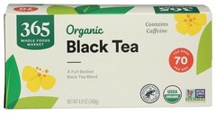 Organic Black Tea – 70 Count Single-Serve Tea Bags, Kosher and Antioxidant Rich