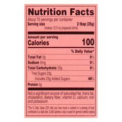 4C Natural Peach Iced Tea Mix, 66.1 oz (4lbs 2.1oz)