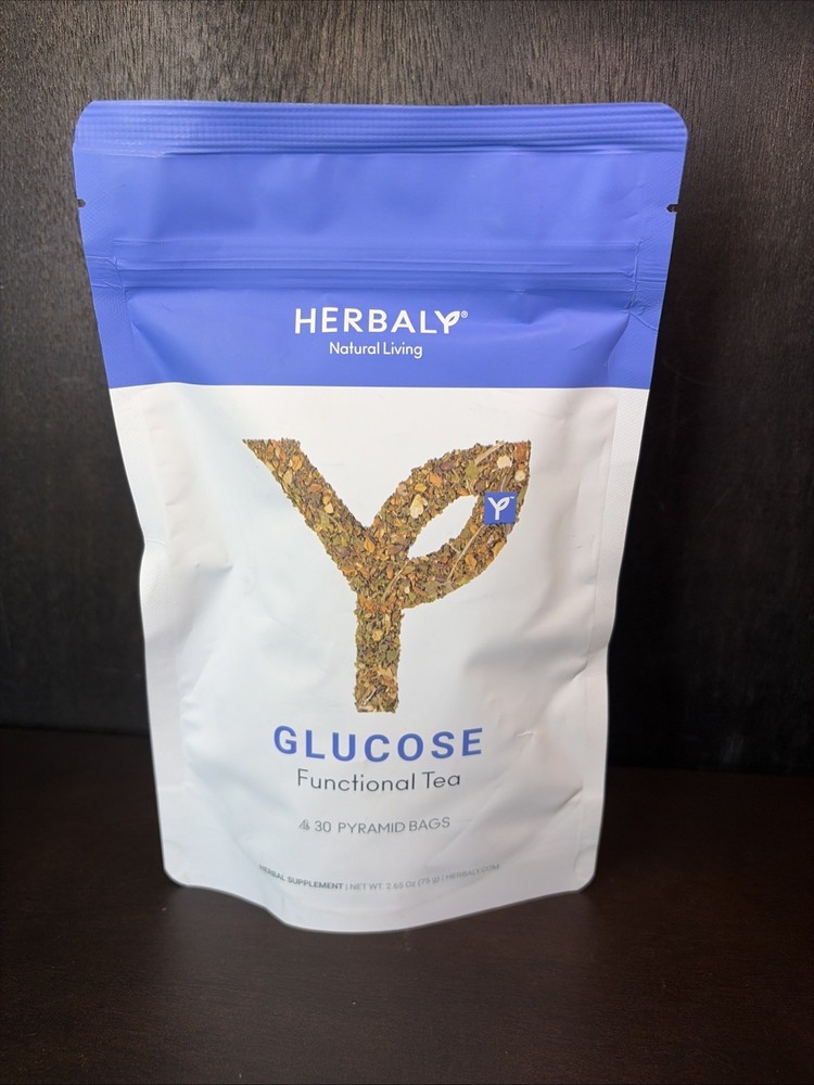 EXP:12/28 HERBALY Glucose Functional Tea Organic Blood Sugar Wellness