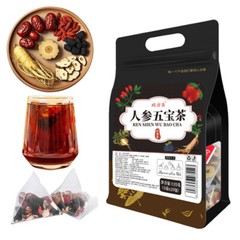 75PCS Ginseng six treasure tea , Kidney tea ,liver tea , red date kidney health
