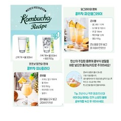 Teazen Kombucha Pineapple 10T BTS Healthy Food Korea Free Shipping wt Tracking