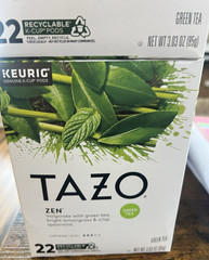 Tazo Zen Green Tea Total 44 Keurig K cup Pods Sealed