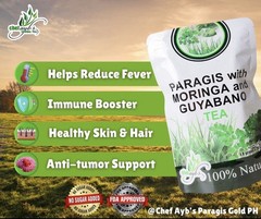Chef Ayb’s Paragis with Moringa and Guyabano Tea (20 Tea bags)