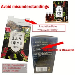 Ginseng and wolfberry tea Maca Mulberry Kidney Detox Liver Tea