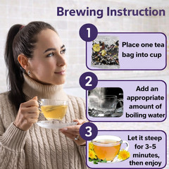 Winter Sale Dandelion and Chrysanthemum and Goji Herbal Tea
