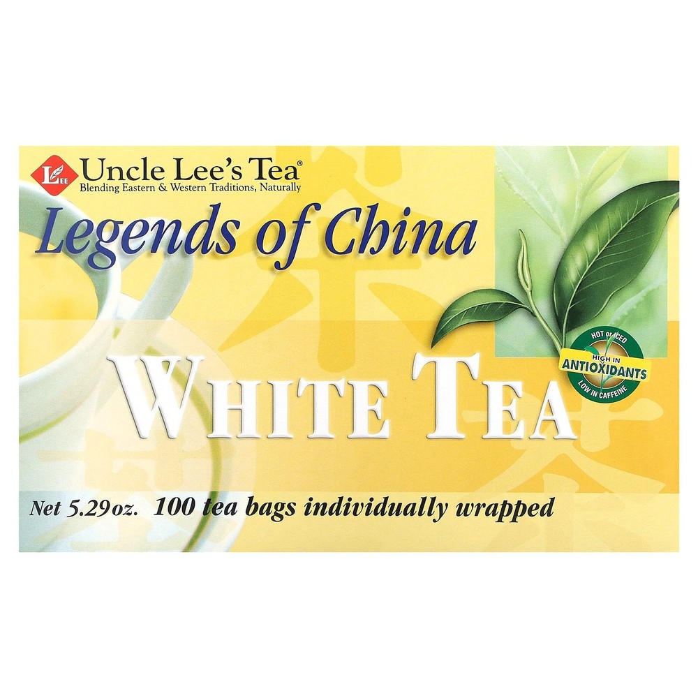 Legends of China, White Tea, 100 Tea Bags, 5.29 oz (150 g)