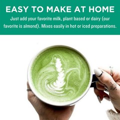 Jade Leaf Matcha, Organic Japanese Matcha Latte Mix, Powdered Tea, 3.5 Oz
