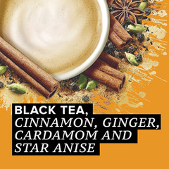 Classic Chai Latte, Black Tea Concentrate, Easy-To-Serve Caffeinated Chai Tea fo