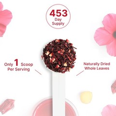 Dried Organic Hibiscus Flowers, 2 Pounds – Cut & Sifted Whole Leaves – Loose …