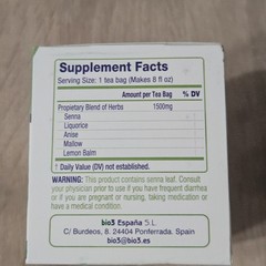 (Pack of 2) Bio3 ObesiLax Tea 25 Tea Bags | Herbal Support for Weight Management