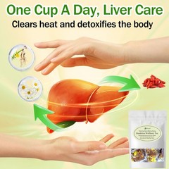 Dandelion Wolfberry Tea, Kidneys & Liver Health, Seven Natural Herbal Ingredient