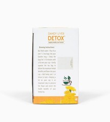 Teas, Caffeine Free Dandy Liver Detox Tea, 20 Count