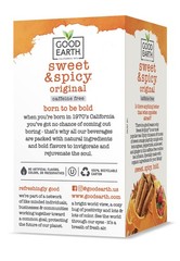 Good Earth Organic Sweet Spicy Herbal Tea Caffeine Free 18 Tea Bags