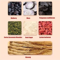 Kidney Tea Formula Ginseng Five Treasure Tea 30 Bags Mulberry Herbal Tea Bags