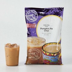 Pumpkin Pie Chai Tea Latte Beverage Mix, 3.5 Pound (Pack of 4)