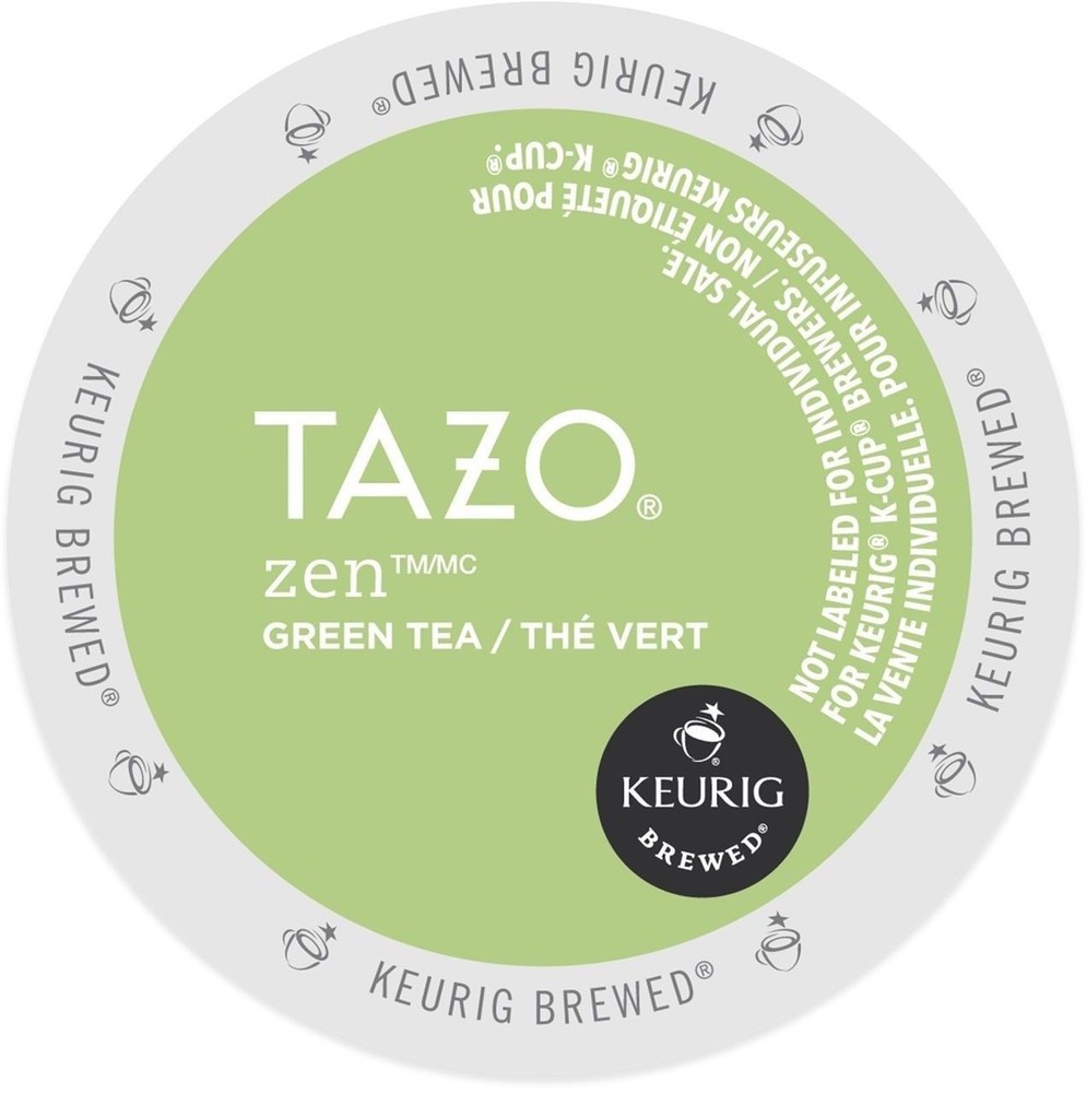 Tazo Zen Green Tea Total 44 Keurig K cup Pods Sealed