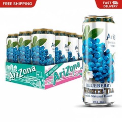 AriZona Blueberry White Tea – Big Can, 22 Fl Oz (Pack 22 of 12)