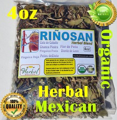 4oz Rinosan Compuesto – Riñosan Herbal Blend – Rinosan/Riñosan Tea