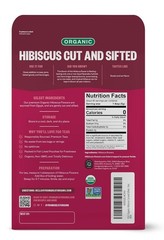 Organic Hibiscus Flowers 16oz Bulk Loose Leaves for Tea Baking Skin Care