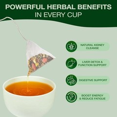 Organic Dandelion Wolfberry Tea – Kidney and Liver Detox – Liver…