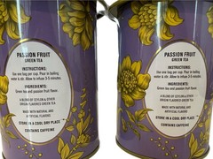 Zen Garden Passion Fruit Green Tea Gift Set X2 – 60 Bags Each Tin