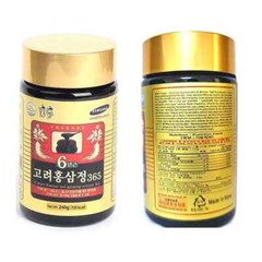 [Express] Korean 6 Years Red Ginseng Extract 365, 240g x 4ea Red Ginseng Tea
