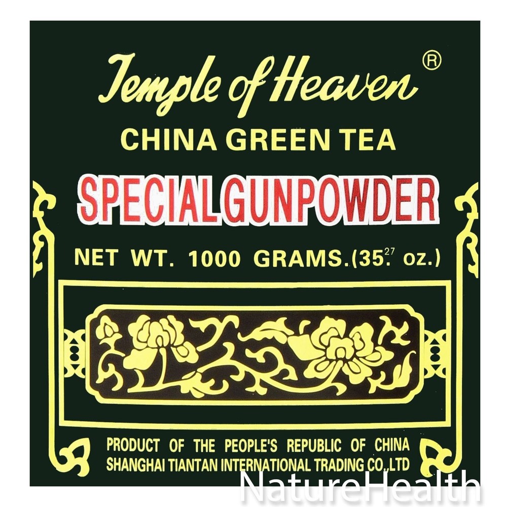 Temple of Heaven China Green Tea 35.27oz 1 Kilo (pack of 2)