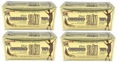 4 Boxes Diet Ginseng Slim Tea 18 Tea Bags Dieter Energy Drink Extra Strength