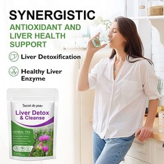 Milk Thistle Supplement for Liver Detox and Cleanse, Milk Thistle Extract