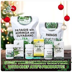 Chef Ayb’s Paragis with Moringa and Guyabano Tea (20 Tea bags)