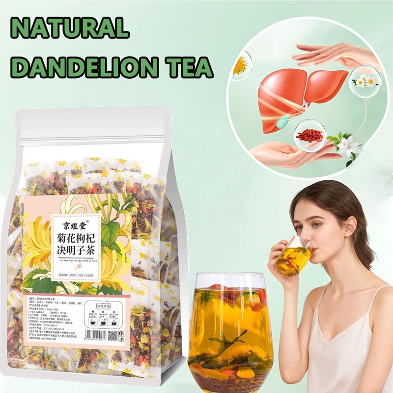 Dandelion Wolfberry Tea – Liver & Kidney Detox Herbal Tea