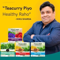 TEACURRY Fatty Liver Tea (1 Month Pack, 30 Tea Bags) – Helps With Fatty Liver